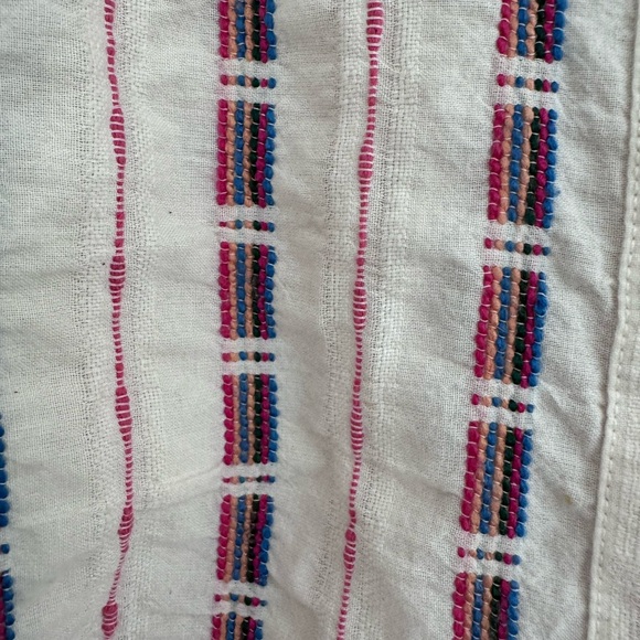 Pilcro Anthropologie Embroidered Cotton Blouse. - Picture 6 of 6